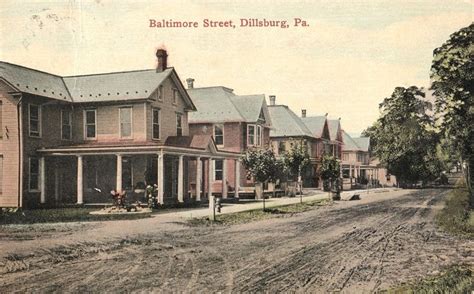 Dillsburg Pa Historical View Baltimore Street York County