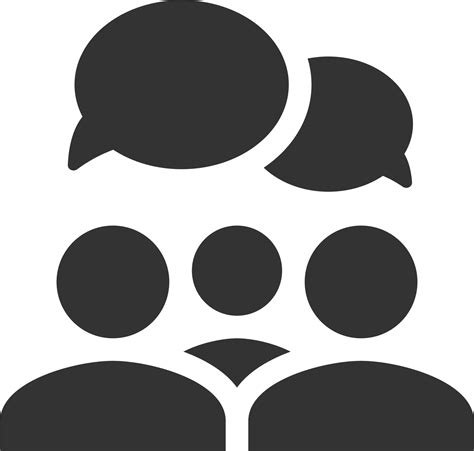 Group Discussion Icon Download For Free Iconduck