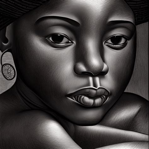 25d Black Slave Woman Graphic By Diego Rivera · Creative Fabrica