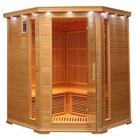 Three Person Corner Infrared Sauna Inydy