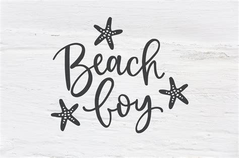 Beach Boy Svg Beach Svg Summer Ocean Vacation Boy Etsy