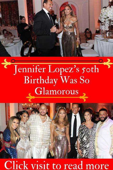 These Photos From Jennifer Lopezs 50th Birthday Party Look So Glamorous Celebrity Stars