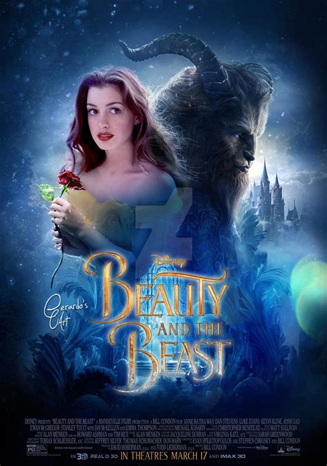 Beauty And The Beast Alternative Poster By Gerardosart On Deviantart
