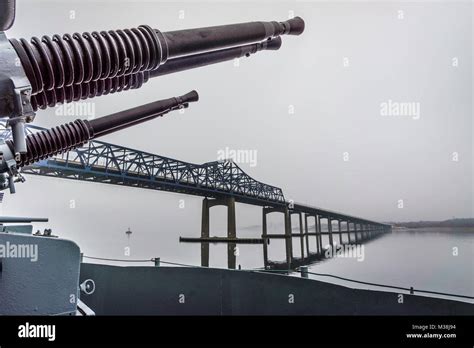 Battleship Cove Fall River Massachusetts Usa Stock Photo Alamy