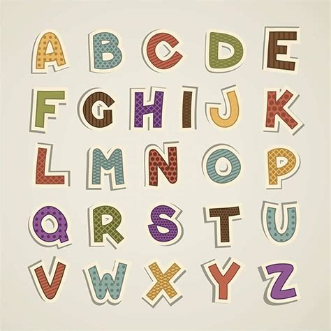 Alphabet Sticker