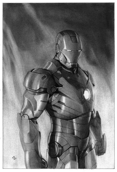 I Am Iron Man 1 Cover By Adi Granov Comic Art Comic Books Art Iron Man