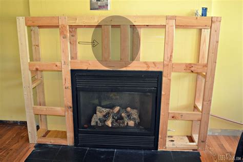 Framing The Electrical Fireplace Insert Andor Building A Faux Chimney