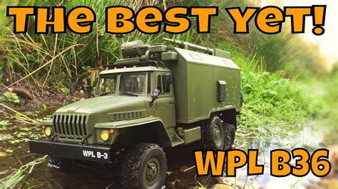 WPL B36 URAL Communications Truck RTR The Best WPL Yet Budget RC