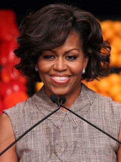 Michelle Obama Straight Human Hair First Lady Wigs Aflb004 Michelle