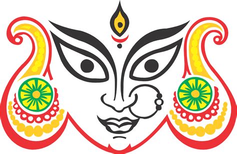 Durga Maa Logo Png Clipart Full Size Clipart 3738137 PinClipart
