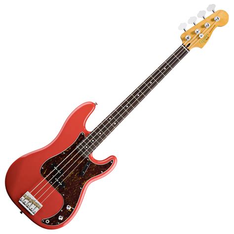 Squier By Fender Classic Vibe Precision Bass 60 Fiesta Red Gear4music