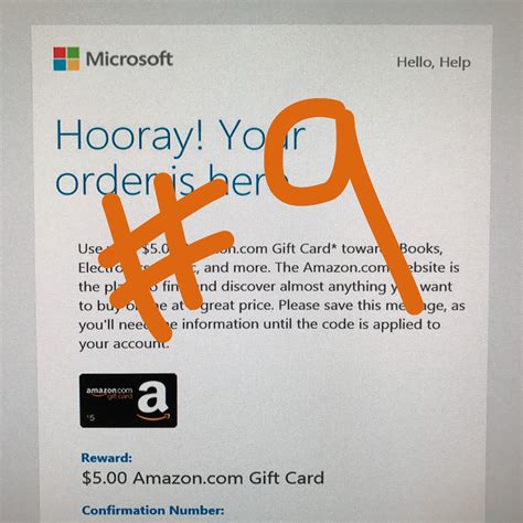 Check spelling or type a new query. Microsoft Reward Points - $5 Amazon Gift Card # 9 — Dave Gates
