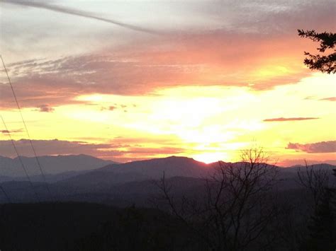 Sunset At Grandfather Mountain Tony Zeoli