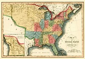 American History Maps – Legends of America