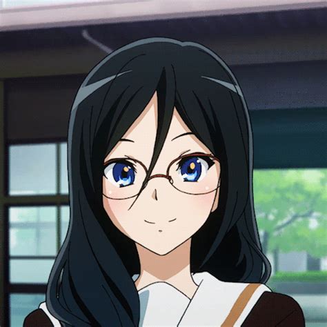 Aesthetic Anime Girl Smiling 