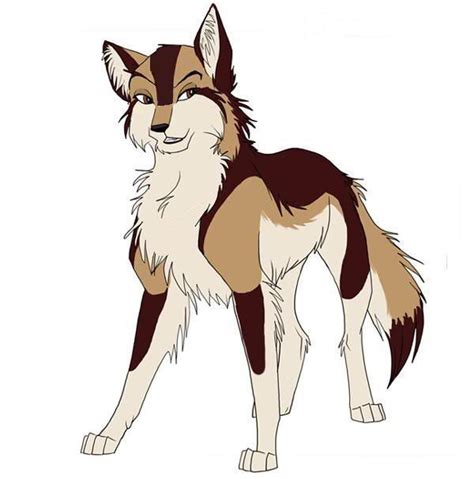 Brown Wolf Anime Wolf Wolf Character Furry Art