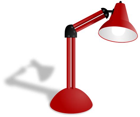 Red Desk Lamp Clipart Free Download Transparent Png Creazilla