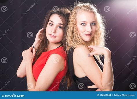 Best Friends Bonding Women Friendship And Interaction Concept Two