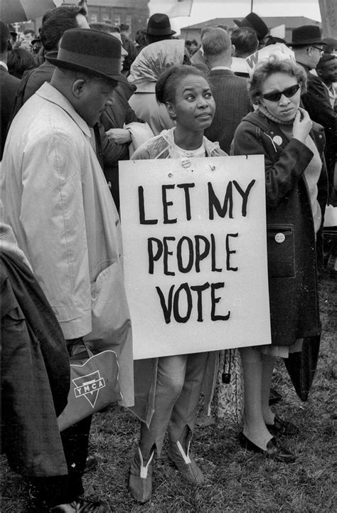 the freedom to vote act would boost voter participation and fulfill the goals of the march on