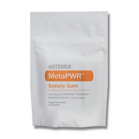 Doterra Metapwr Satiety Gum Desert Naturals Doterra Essential Oils