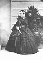 ca. 1859 Feodora zu Leiningen, Prinzessin zu Hohenlohe-Langenburg by ...