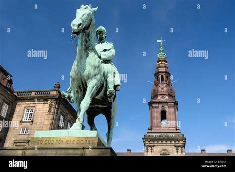 Equestrian Statue Of Frederik Vii Christiansborg Palace Copenhagen