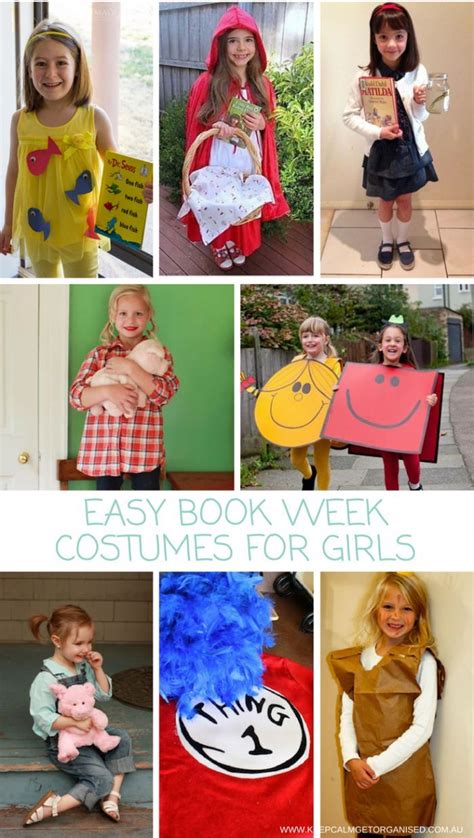 Easy Book Week Costumes For Girls Keep Calm Get Organised Easy Book