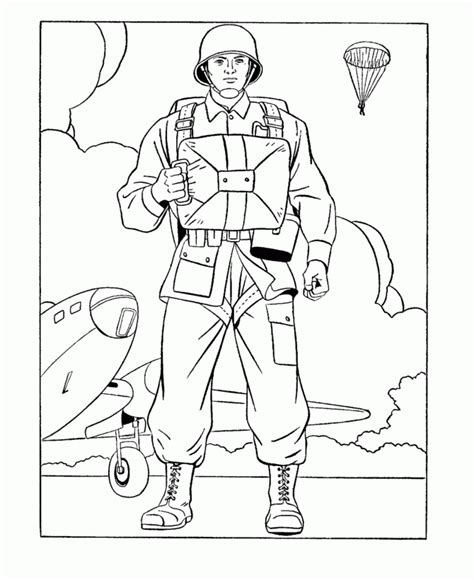 Free Printable Army Coloring Page For Kids Coloring Home