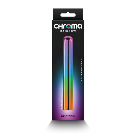 Chroma Rainbow Rechargeable Vibe Large Adult Store