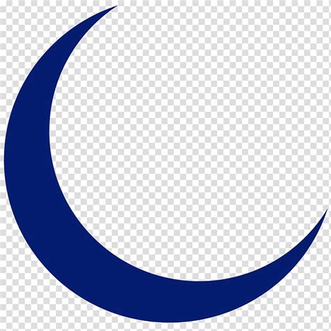 Lunar Phase New Moon Drawing Fantasy Blue Crescent Transparent