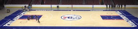Sixers praise fans for unbeaten home court record home domination. First Look: The New 76ers Court Design | News | Philadelphia Magazine
