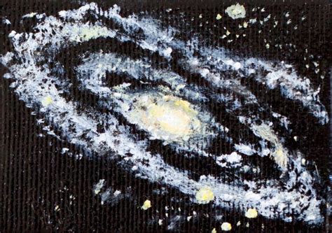 Andromeda Galaxy Painting By Claudia Luethi Alias Abdelghafar
