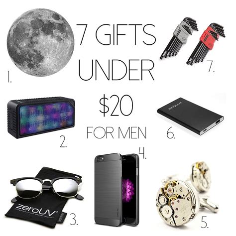Make any day special with one of these cool finds. Gifts for Guys Under $20 | Practical and Pretty ...