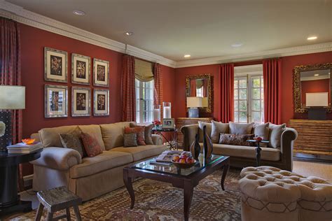 25 Red Living Room Designs Decorating Ideas Design Trends Premium