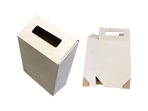 White Cardboard Suggestion Box Jb Packaging Solutions