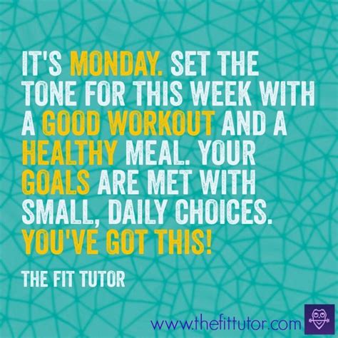 Motivational Monday Quotes Fitness