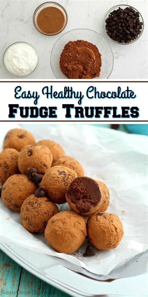 There Is Nothing More Satisfying For A Snack Than Fudge Truffles I Am