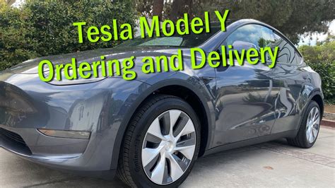 Tesla Model Y Order And Delivery Youtube