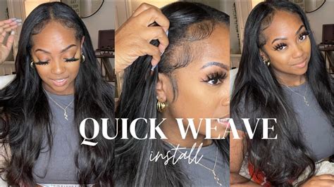 New Versatile Middle Part Quick Qeave With Leave Out From Start To