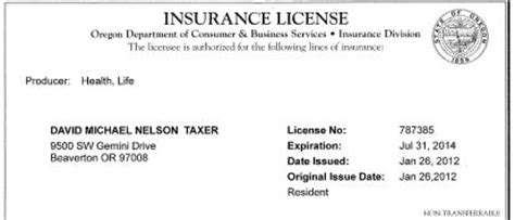 The request must include the name, fl license number, mailing address, telephone number, the fl insurance license (or a statement indicating that you do not have. Oregon Term Broker