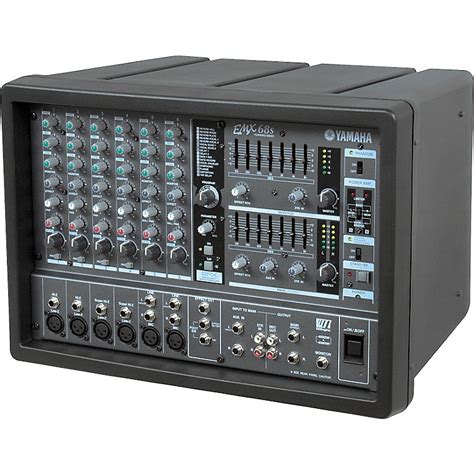 Yamaha Emx68s 6 Channel Powered Mixer Music123