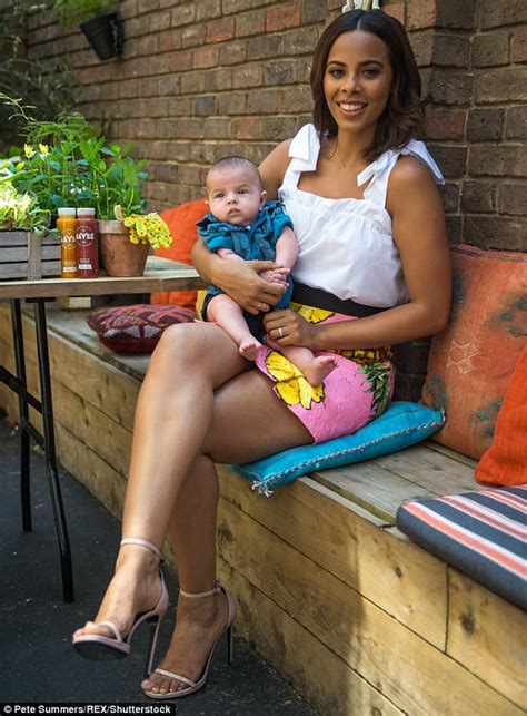 Rochelle Humes Puts On Leggy Display In London Daily Mail Online