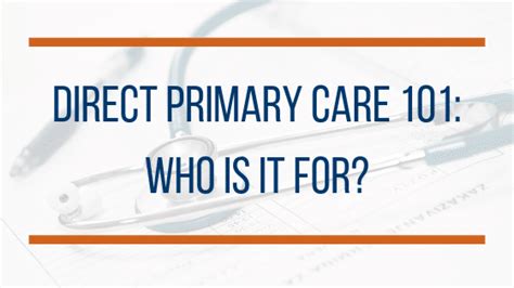 Direct Primary Care 101 Who Is It For Euphora Health Direct Primary