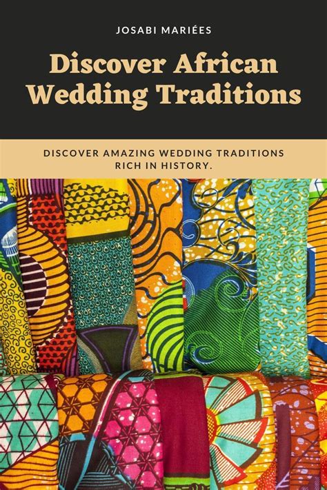 The African Wedding Traditions You Need To Know — Josabi Mariées