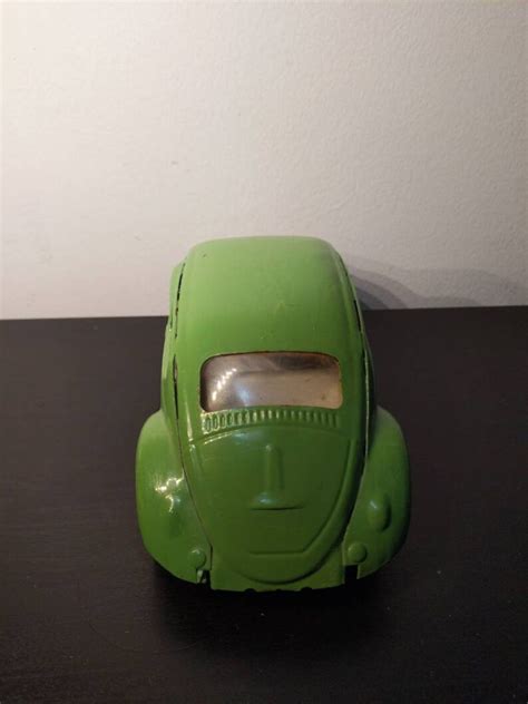 Tonka Green Volkswagen Vw Beetle Bug 52680 1960s Pressed Steel Car With