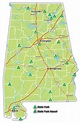 Alabama State Park Map ~ COALIZAOUENF