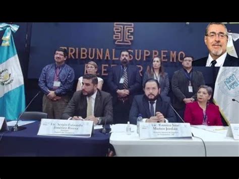 Conferencia De Prensa Del Registro De Ciudadanos Del Tse Confirma