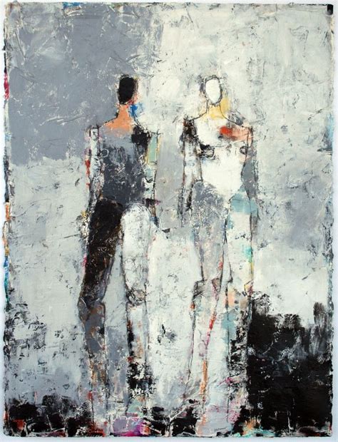 Two Figure Study • Figurative Painting Julie Schumer Contemporary Art