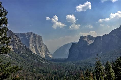 Tunnel View Yosemite National Park California Usa