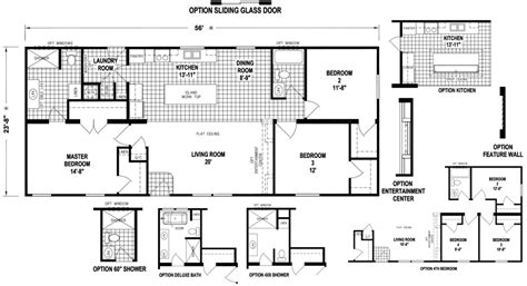 Https://wstravely.com/home Design/24 X 56 Modular Home Floor Plans